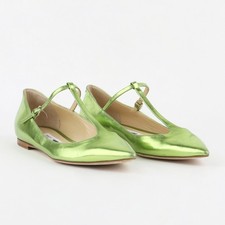 Damen Jimmy Choo Gebrauchte Riemchenballerinas Ballerinas Schuhe 841782