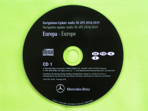 Navigation mercedes benz - cd,