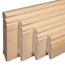 REESE | Massivholz-Sockelleiste | Fichte |  viele Höhen Verfügbar -  2300mm lang