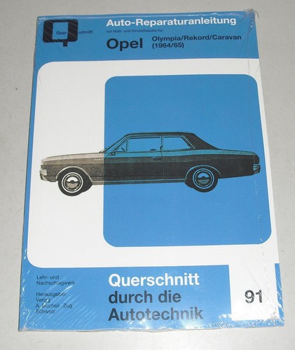 Reparaturanleitung opel rekord - reparaturanleitung,