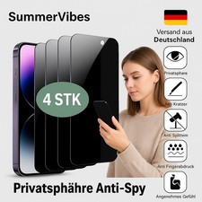 4X Panzerfolie Blickschutz