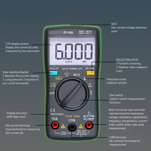 Digitales multimeter - digitales,