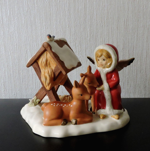 Goebel figur im warmen - figur,