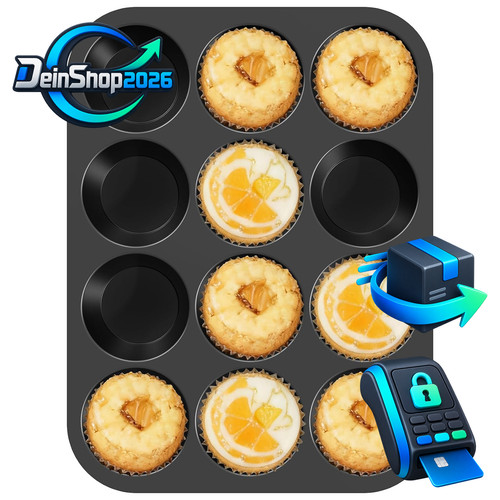 Muffin backform silikon 12er - backform,