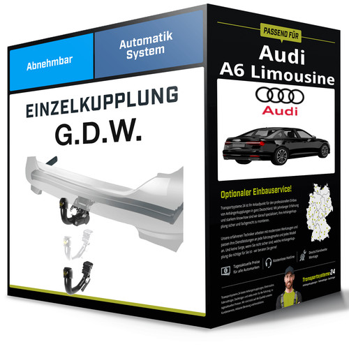 Abnehmbare anhängerkupplung - abnehmbare,