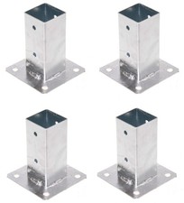 4er Set Pfostenträger