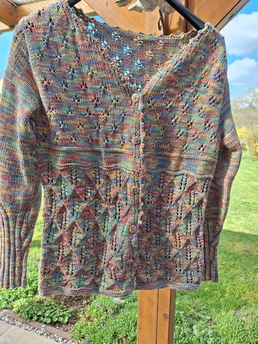 Strickjacke handarbeit 36 - handarbeit,