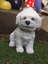 Gartenfigur Hund Welpe