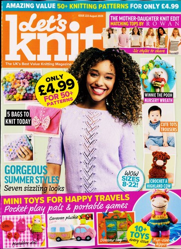 Lets knit magazine aug - magazine,