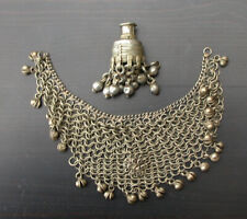 2 alte afghanische Schmuckelemente, ATS Bauchtanz Nomade