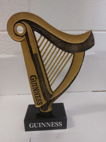 Guinness gusseisen harfe - guinness,