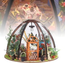 Miniatur Holz Gewächshaus