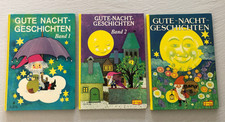 Gute Nacht Geschichten Band 1, 2, 5 im Pestalozzi Verlag Altes Kinderbuch