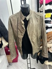 GAS Lederjacke Man G.XL Grün LLV2027