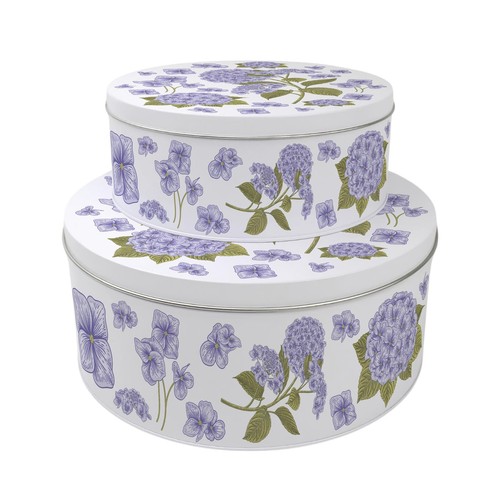 2er set flieder hortensie - set,