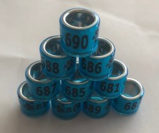 Deutsche brieftaubenringe - 10,