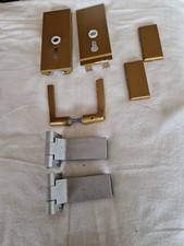 Glastürbeschlag Glastürschloss Glastürband ohne Schloss