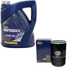 Motoröl Set 10W-40 5 Liter + Ölfilter SM 111 für Audi A6 Avant A4 Coupe