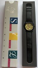 Keith Haring Uhr art Watch 1992 - rush hour- Limitiert  selten Lederarmband