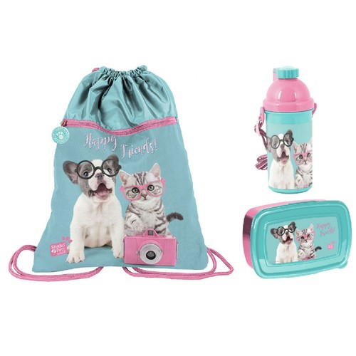 Hund katze happy - happy, set