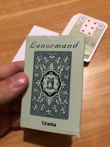 Lenormand orakelkarten blaue - orakelkarten,