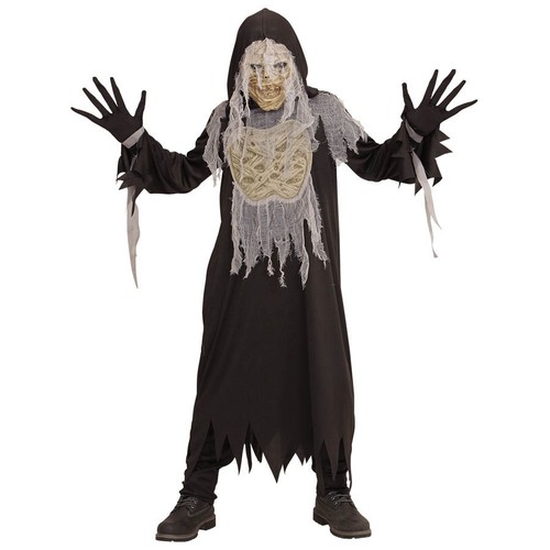Mumien kostüm maske kinder - &,