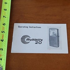 MULTIBLITZ 20 OPERATING