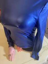 Damen Langarm-Shirt, Leder