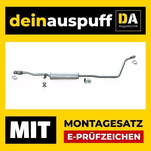 Mittelschalldämpfer für