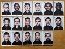 17 AK DFB Nationalmannschaft 2025 Autogrammkarten mit MUSIALA KIMMICH NÜBEL