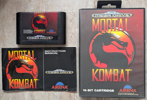 Mortal kombat sega - kombat,