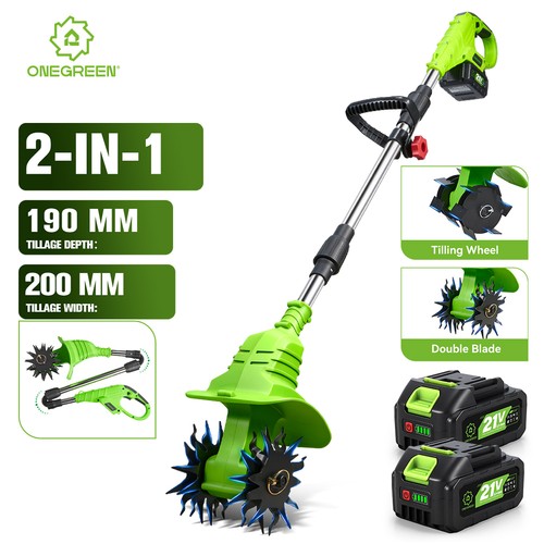 Akku motorhacke gartenfräse - akku,
