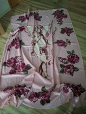 Fleecedecke Wohndecke Rosa Engel gebraucht 150×200cm
