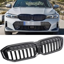 Passt für Den BMW 3er G20 G21 LCI Nieren Glanz Schwarz Mp Sport Grill Ziergitter