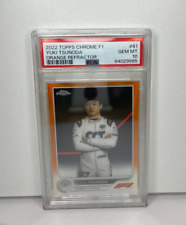 2022 Topps Chrome F1 Yuki