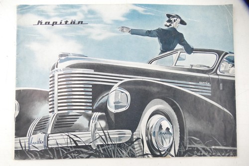 Opel kapitän 1939 - kapitän, katalog