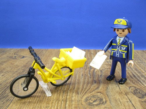 Postbote mit fahrrad - fahrrad, briefen