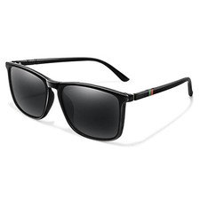 Stylische Sonnenbrille Schwarz