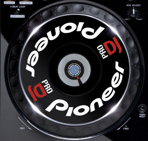 Pioneer pro cdj jog slipmat - jog,
