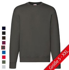 Fruit of the Loom Premium Set-In Sweat Herren Sweatshirt Größen: S - 2XL NEU