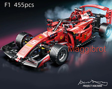 Formel 1 Ferrari Superbolide "B2001 Schumi" Technic Klemmbausteine Set 455+ pcs