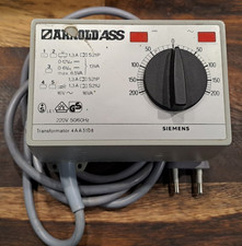 Arnold ASS 7095 Transformator 4AA3108 Fahrgerät von Siemens geprüft