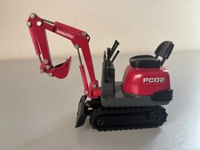 Komatsu Kettenbagger PC02  in rot  Ken-Kraft K-001   1:21