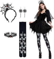 Halloween Haarreif Spinne