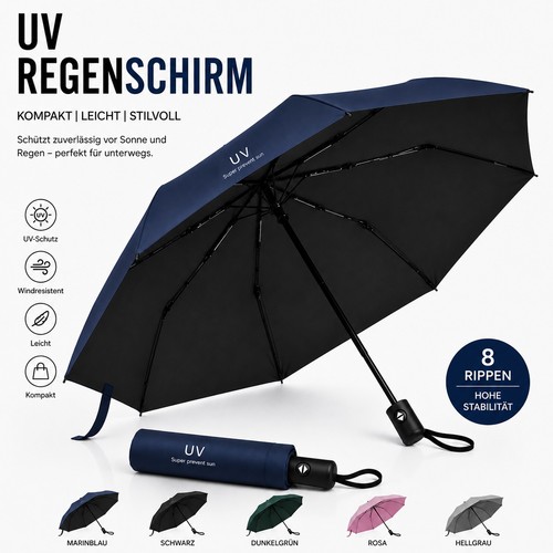 Regenschirm automatik stabil - regenschirm,