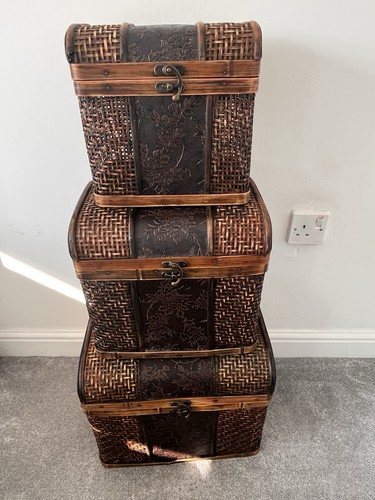Vintage korbgeflecht rattan - vintage,