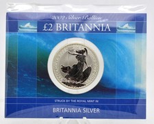 1 oz Silber Britannia 2002 in