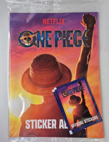Netflix one piece stickeralbum - one,
