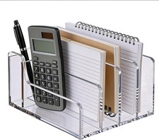 Acryl Briefhalter 4 Fächer