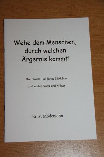 Wehe dem menschen durch - dem,